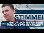 AFD-DEBATTE IN DEUTSCHLAND: Bürger warnen vor Protestwahl und Gefahr für Demokratie!