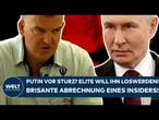 UKRAINE-KRIEG: Putin vor dem Sturz? Elite will ihn loswerden – brisante Abrechnung eines Insiders!