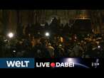 GEORGIEN: Pro-EU-Demonstranten protestieren in Tiflis den zehnten Tag in Folge | WELT LIVESTREAM