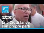 Ciotti lance son propre parti, l'Union des droites pour la République (UDR) • FRANCE 24