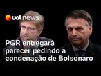 PGR deve entregar parecer pedindo a condenação de Bolsonaro por envolvimento em golpe de estado