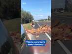 Sisters' hilarious highway strawberry rescue