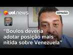 Boulos tenta se equilibrar na corda bamba de Lula sobre Venezuela, diz Josias