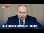 LIVE: Vladimir Putin delivers remarks at the Future Technologies Forum