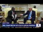 South African president to Pres. Trump: Nelson Mandela taught us to talk through problems