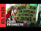 DIRECTO | Manifestantes pro palestina protestan antes del partido Francia-Israel en París | EL PAÍS