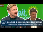 DEUTSCHLAND: "Das ist nicht zu verstehen!" Robert Habecks Plan stößt auf grünen Gegenwind