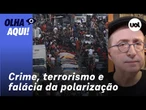 Reinaldo: Tese burra da polarização impede imprensa de fazer debate informado sobre crime e terror