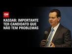 É importante ter candidato que não tem problemas, diz Kassab em evento | CNN 360°