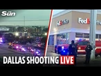 LIVE: Two dead & one injured after ‘sniper’ opens fire on ICE facility