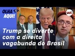 Reinaldo: Até Trump deve estar surpreso com a vagabundagem antinacional da direita do Brasil