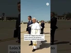El Papa León XIV ya está en Gran Canaria para conocer de primera mano la realidad migratoria