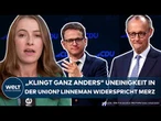 DEUTSCHLAND: "Klingt ganz anders" Uneinigkeit in der Union? Jetzt widerspricht Linnemann Merz!