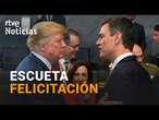 EE.UU.: PEDRO SÁNCHEZ, FEIJÓO y ABASCAL reaccionan a la VICTORIA de TRUMP por REDES SOCIALES | RTVE