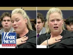 WATCH: Sheridan Gorman's mother gives emotional testimony at the Capitol