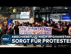 LEIPZIG/HALLE: Geheimer Afghanistan-Abschiebeflug in der Nacht? Proteste am Flughafen eskalieren!