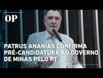 Patrus Ananias confirma pré-candidatura ao governo de Minas pelo PT