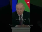 Putin intenta imponer sus propias condiciones y rechaza el alto el fuego de EEUU #Putin #Trump