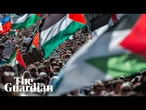 Pro-Palestine protesters fill the streets across Australia after Gaza famine declaration