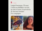 Luigia Fortunato è stata uccisa in casa a Loreto: fermato l'ex compagno