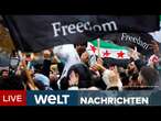 SYRIEN: Regime am Ende! Assad auf der Flucht! Machtwechsel! Rebellen erobern Damaskus | WELT LIVE