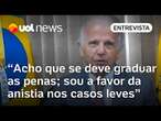 Múcio sobre 8/1: Sou a favor da anistia nos casos leves; Bolsonaro não faz parte desse grupo