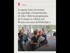 Ada e Aldo sposi al Policlinico di Milano: il fatidico sì nella sala riunioni del Pronto soccorso