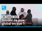Au Qatar, la RD Congo et le M23 signent un accord-cadre en vue d'un accord de paix global