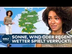 WETTER-KARUSSELL: Die Lage kippt! Wolken, Regen oder Sonne? So unterschiedlich wird das Wochenende!