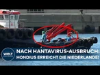 ROTTERDAM: Sorge vor Infektionen! Kreuzfahrtschiff mit Hantavirus-Fällen erreicht heute den Hafen!