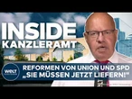 INSIDE KANZLERAMT: Reformen der Koalition! Peter Altmaier packt aus! Warnung an Union und SPD