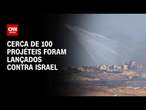 Cerca de 100 projéteis foram lançados contra Israel | CNN 360º