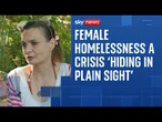 Government underestimating numbers of women rough sleeping say charity
