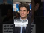Jack Schlossberg addresses absence of Mayor Mamdani endorsement in NY-12 race