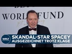FILMFESTSPIELE CANNES: Skandal vergessen? Kevin Spacey feiert Comeback in Frankreich trotz Klage!