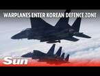 South Korea and Japan deploy jets as warplanes enter Korean defense zone