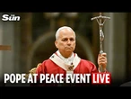 LIVE: Pope Leo joins peace prayer outside Rome's Colosseum
