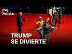 EE.UU.: DONALD TRUMP BAILA Y.M.C.A EN SU MITIN DE LA VICTORIA, JUNTO A VILLAGE PEOPLE | RTVE