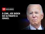 À CNN, Joe Biden dá ultimato a Israel | CNN NOVO DIA