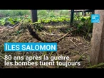 Îles Salomon : les bombes de la Seconde Guerre mondiale continuent de tuer • FRANCE 24