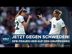 UEFA FRAUEN-FUSSBALL-EM: Drittes Spiel für Deutschland - Gegen Schweden soll der Gruppensieg her