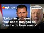 Síria: Lula faz bem em não falar sobre Assad, diz presidente de comissão independente da ONU