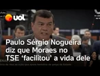 Ex-ministro da Defesa diz que Moraes como presidente do TSE 'facilitou a vida': 'Coisas melhoraram'