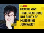 Three men found not guilty of murdering journalist Lyra McKee