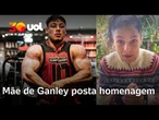 Mãe de Gabriel Ganley, fisiculturista morto aos 22 anos, posta homenagem em rede social