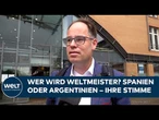 WM 2026: Spanien oder Argentinien? Vor dem großen Finale! So tippen Passanten das Endspiel!