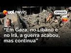 Em Gaza, no Líbano e no Irã, guerra acabou por cessar-fogo, mas ataques continuam | Charleaux