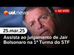 Julgamento de Bolsonaro: 1ª Turma do STF analisa denúncia da PGR sobre tentativa de golpe | UOL News