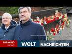 MESSER-DRAMA IN ASCHAFFENBURG: Söder wird deutlich - So will Bayern reagieren | Livestream