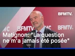Matignon, retraites, budget... L'interview de Pierre Moscovici en intégralité